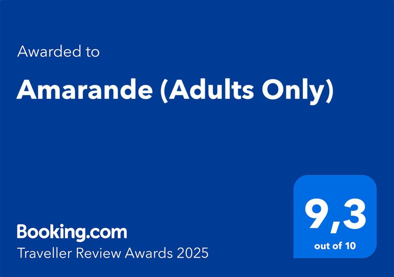 ホテル Amarande (Adults Only) アヤナパ エクステリア 写真 Booking.com Traveller Review Awards 2025